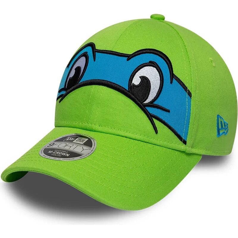 new-era-curved-brim-youth-leonardo-9forty-m-crown-face-teenage-mutant-ninja-turtles-green-snapback-cap new-era-curved-brim-youth-leonardo-9forty-m-crown-face-teenage-mutant-ninja-turtles-green-snapback-cap