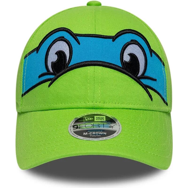 new-era-curved-brim-youth-leonardo-9forty-m-crown-face-teenage-mutant-ninja-turtles-green-snapback-cap new-era-curved-brim-youth-leonardo-9forty-m-crown-face-teenage-mutant-ninja-turtles-green-snapback-cap