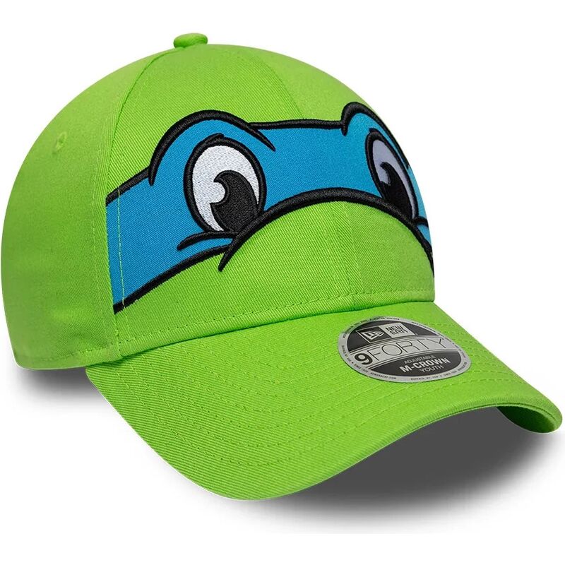 new-era-curved-brim-youth-leonardo-9forty-m-crown-face-teenage-mutant-ninja-turtles-green-snapback-cap new-era-curved-brim-youth-leonardo-9forty-m-crown-face-teenage-mutant-ninja-turtles-green-snapback-cap