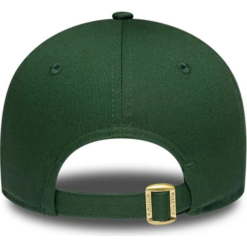 new-era-curved-brim-women-9forty-metallic-new-york-yankees-mlb-green-adjustable-cap