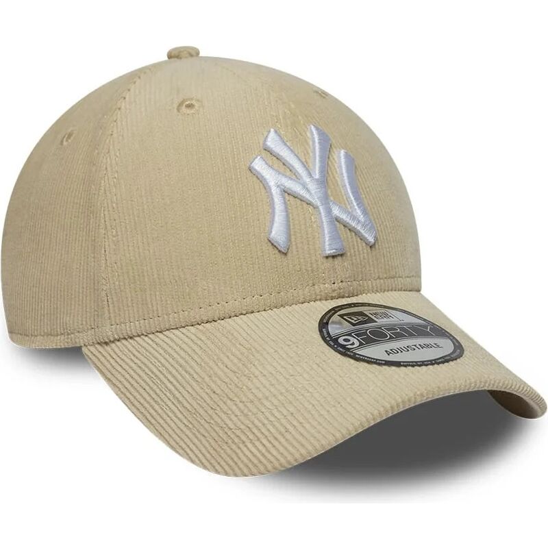 casquette-courbee-beige-snapback-9forty-entry-cord-new-york-yankees-mlb-new-era casquette-courbee-beige-snapback-9forty-entry-cord-new-york-yankees-mlb-new-era