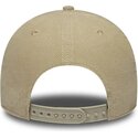 casquette-courbee-beige-snapback-9forty-entry-cord-new-york-yankees-mlb-new-era