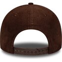casquette-courbee-marron-snapback-9forty-entry-cord-los-angeles-dodgers-mlb-new-era