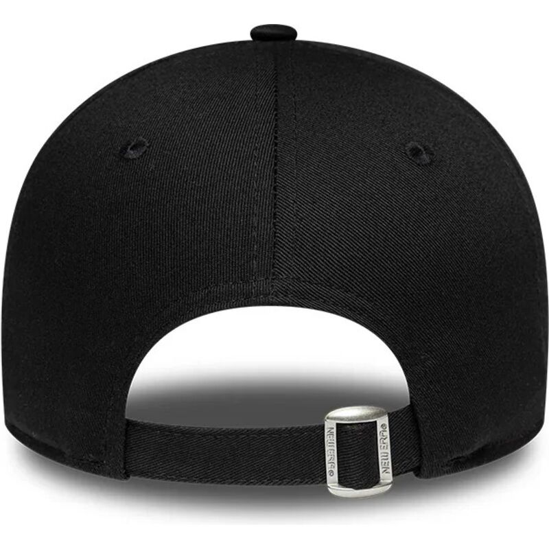 casquette-courbee-noire-ajustable-pour-femme-avec-logo-beige-9forty-infill-new-york-yankees-mlb-new-era