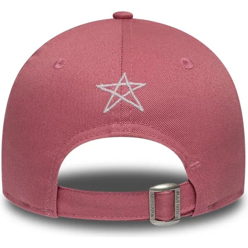 new-era-curved-brim-youth-9forty-space-new-york-yankees-mlb-pink-adjustable-cap
