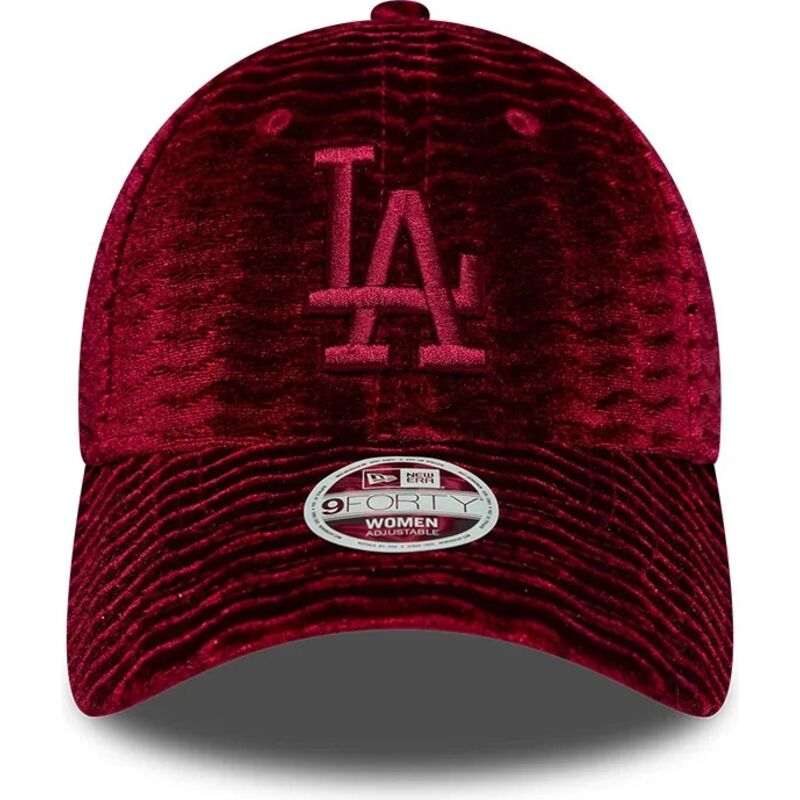new-era-curved-brim-women-red-logo-9forty-velour-los-angeles-dodgers-mlb-red-adjustable-cap new-era-curved-brim-women-red-logo-9forty-velour-los-angeles-dodgers-mlb-red-adjustable-cap
