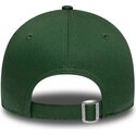 casquette-courbee-verte-fonce-ajustable-pour-enfant-avec-logo-vert-9forty-league-essential-los-angeles-dodgers-mlb-new-era