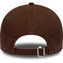 casquette-courbee-marron-ajustable-avec-logo-marron-9twenty-washed-midi-logo-los-angeles-dodgers-mlb-new-era