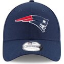 new-era-curved-brim-9forty-the-league-new-england-patriots-nfl-navy-blue-adjustable-cap