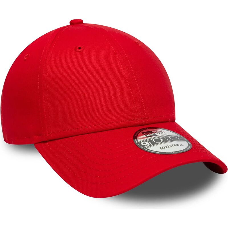 new-era-curved-brim-9forty-basic-flag-red-adjustable-cap new-era-curved-brim-9forty-basic-flag-red-adjustable-cap