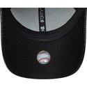 new-era-curved-brim-black-logo-9forty-pu-weave-new-york-yankees-mlb-black-snapback-cap