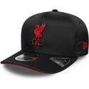 casquette-courbee-noire-snapback-avec-logo-rouge-9seventy-stretch-snap-gradient-liverpool-football-club-premier-league-new-era