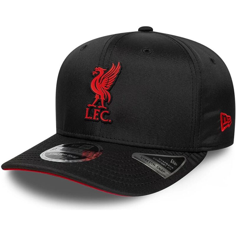 casquette-courbee-noire-snapback-avec-logo-rouge-9seventy-stretch-snap-gradient-liverpool-football-club-premier-league-new-era