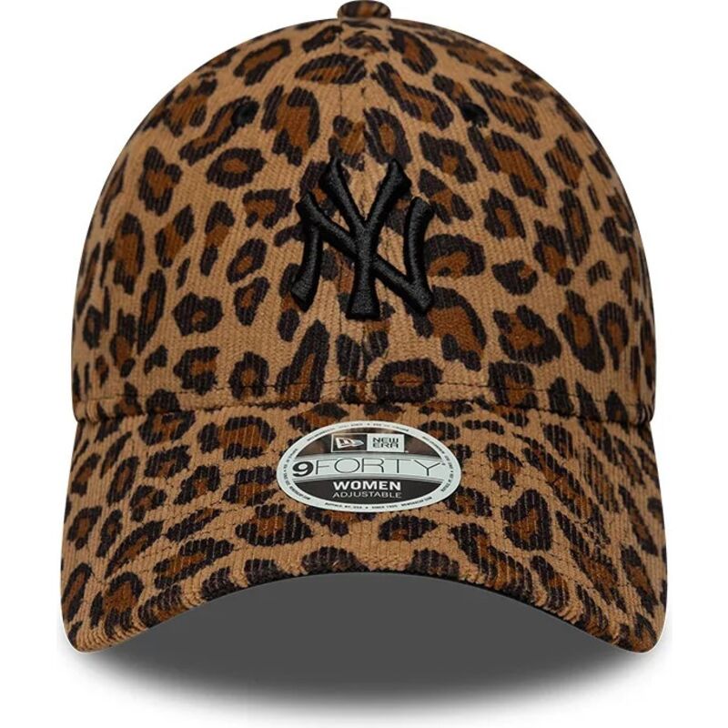 casquette-courbee-leopard-ajustable-pour-femme-avec-logo-noir-9forty-lionpard-cord-new-york-yankees-mlb-new-era casquette-courbee-leopard-ajustable-pour-femme-avec-logo-noir-9forty-lionpard-cord-new-york-yankees-mlb-new-era