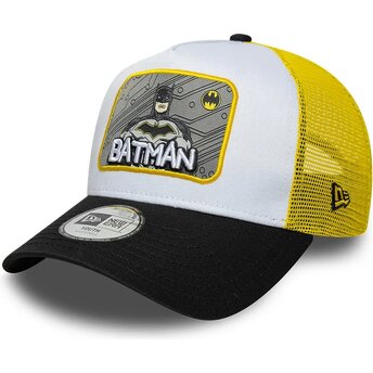 Casquette trucker multicolore pour enfant A Frame Patch Batman DC Comics New Era