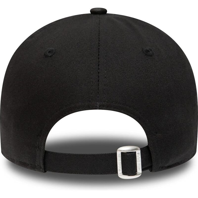 new-era-curved-brim-black-logo-9forty-league-essential-new-york-yankees-mlb-black-adjustable-cap