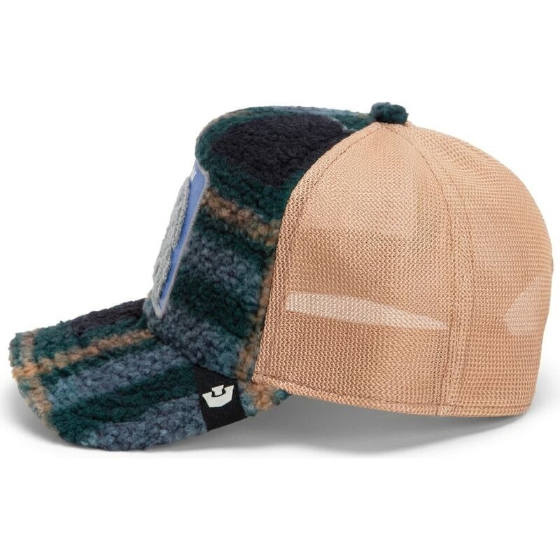 goorin-bros-stuffed-rabbit-bunny-double-stuffed-the-farm-green-and-beige-trucker-hat
