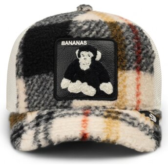 Casquette trucker multicolore singe Bananas Double Stuffed The Farm Goorin Bros.