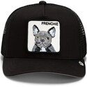 casquette-trucker-noire-pour-enfant-bulldog-frances-frenchie-original-recipe-the-farm-goorin-bros