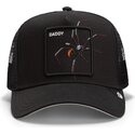 casquette-trucker-noire-araignee-over-the-line-spider-out-of-bounds-daddy-the-farm-goorin-bros