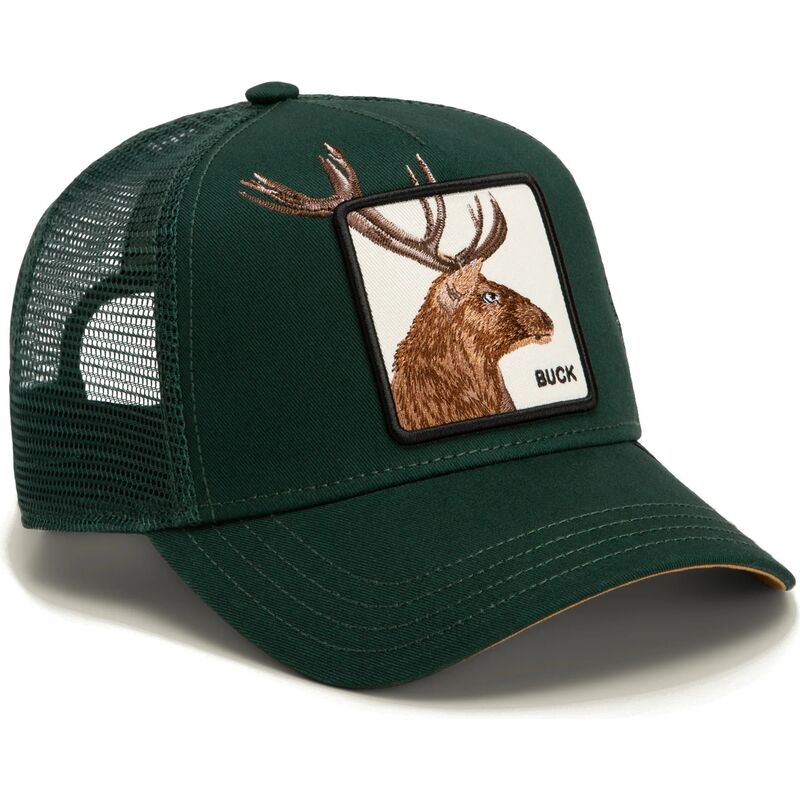 casquette-trucker-verte-cerf-over-the-line-buck-out-of-bounds-the-farm-goorin-bros casquette-trucker-verte-cerf-over-the-line-buck-out-of-bounds-the-farm-goorin-bros