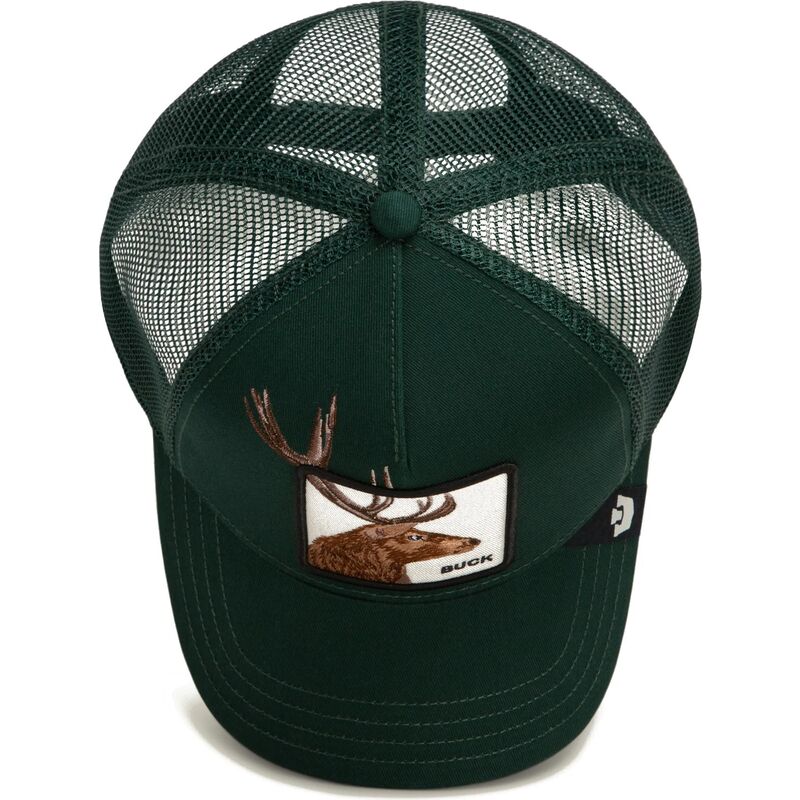 casquette-trucker-verte-cerf-over-the-line-buck-out-of-bounds-the-farm-goorin-bros casquette-trucker-verte-cerf-over-the-line-buck-out-of-bounds-the-farm-goorin-bros