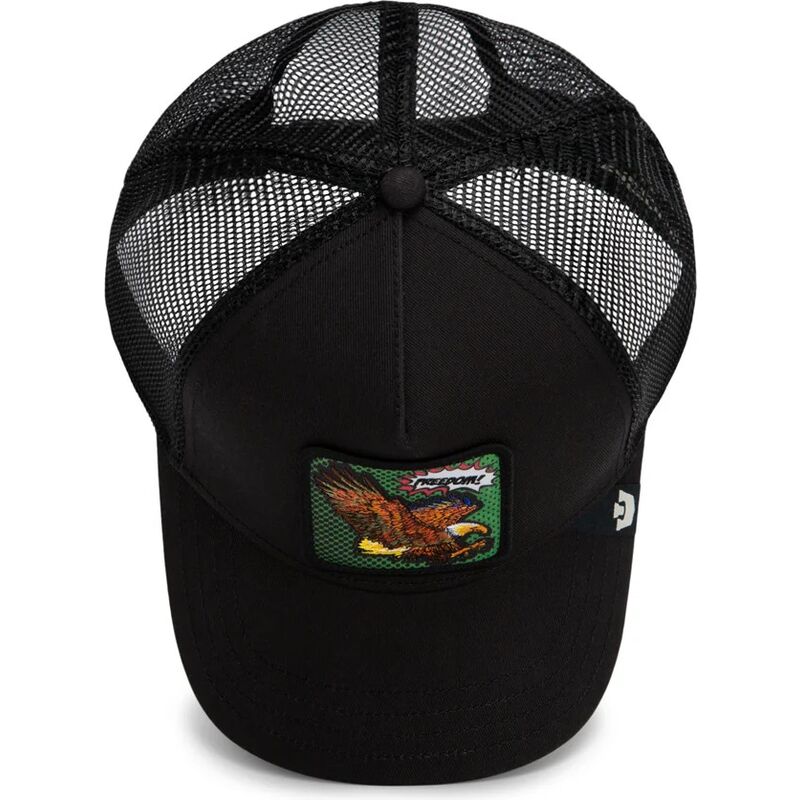 casquette-trucker-noire-aigle-freedom-eagle-pop-art-strikes-back-the-farm-goorin-bros casquette-trucker-noire-aigle-freedom-eagle-pop-art-strikes-back-the-farm-goorin-bros