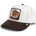 goorin-bros-curved-brim-lion-pinstripe-lion-king-playmakers-the-farm-grey-and-brown-snapback-cap