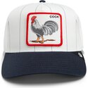 goorin-bros-curved-brim-rooster-pinstripe-rooster-cock-playmakers-the-farm-grey-and-navy-blue-snapback-cap