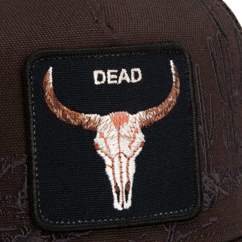 casquette-trucker-marron-boeuf-skull-badlands-dead-the-farm-goorin-bros