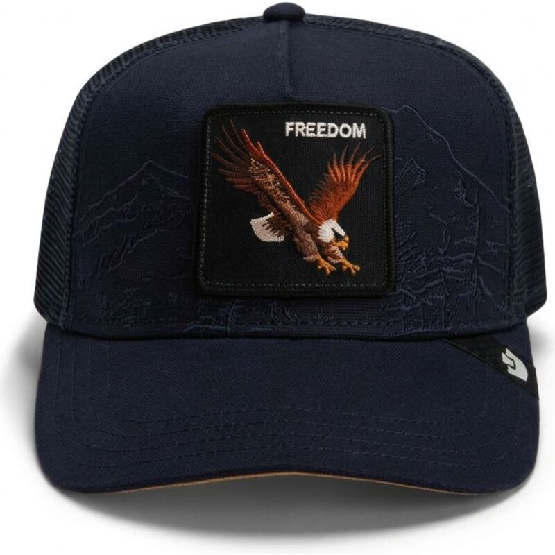 casquette-trucker-bleue-marine-aigle-eagle-badlands-freedom-the-farm-goorin-bros casquette-trucker-bleue-marine-aigle-eagle-badlands-freedom-the-farm-goorin-bros