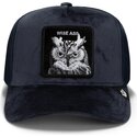 goorin-bros-owl-velour-wise-ass-the-farm-navy-blue-trucker-hat