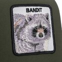 casquette-trucker-verte-et-noire-raton-laveur-bandit-original-recipe-the-farm-goorin-bros