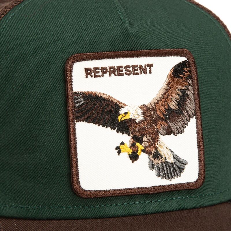 casquette-trucker-verte-et-marron-aigle-represent-eagle-original-recipe-the-farm-goorin-bros casquette-trucker-verte-et-marron-aigle-represent-eagle-original-recipe-the-farm-goorin-bros