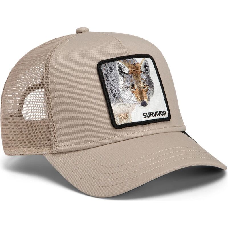 goorin-bros-wolf-survivor-original-recipe-the-farm-beige-trucker-hat goorin-bros-wolf-survivor-original-recipe-the-farm-beige-trucker-hat