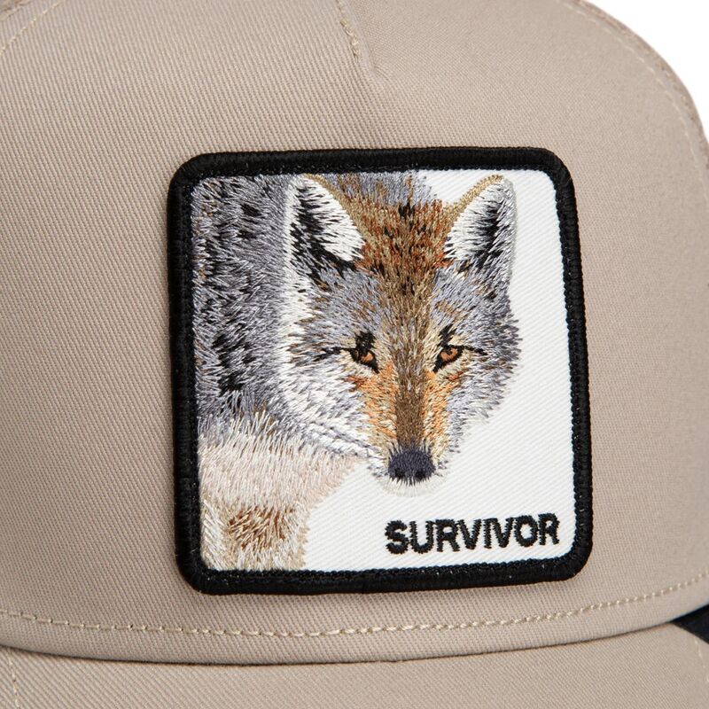 goorin-bros-wolf-survivor-original-recipe-the-farm-beige-trucker-hat goorin-bros-wolf-survivor-original-recipe-the-farm-beige-trucker-hat