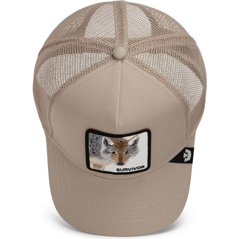 goorin-bros-wolf-survivor-original-recipe-the-farm-beige-trucker-hat goorin-bros-wolf-survivor-original-recipe-the-farm-beige-trucker-hat