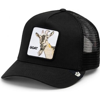 Casquette trucker noire chèvre Goat Beard Original Recipe The Farm Goorin Bros.