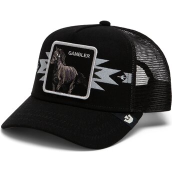 Goorin Bros. Horse Canyon Gambler Trailblazer The Farm Black Trucker Hat