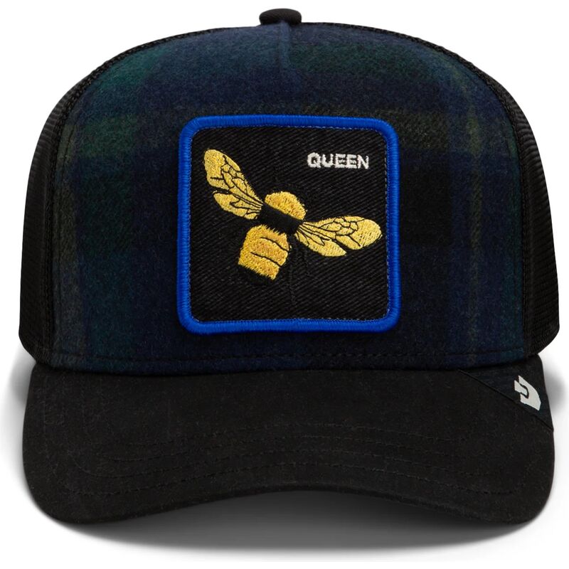 goorin-bros-bee-brit-queen-check-mate-the-farm-multicolor-trucker-hat goorin-bros-bee-brit-queen-check-mate-the-farm-multicolor-trucker-hat