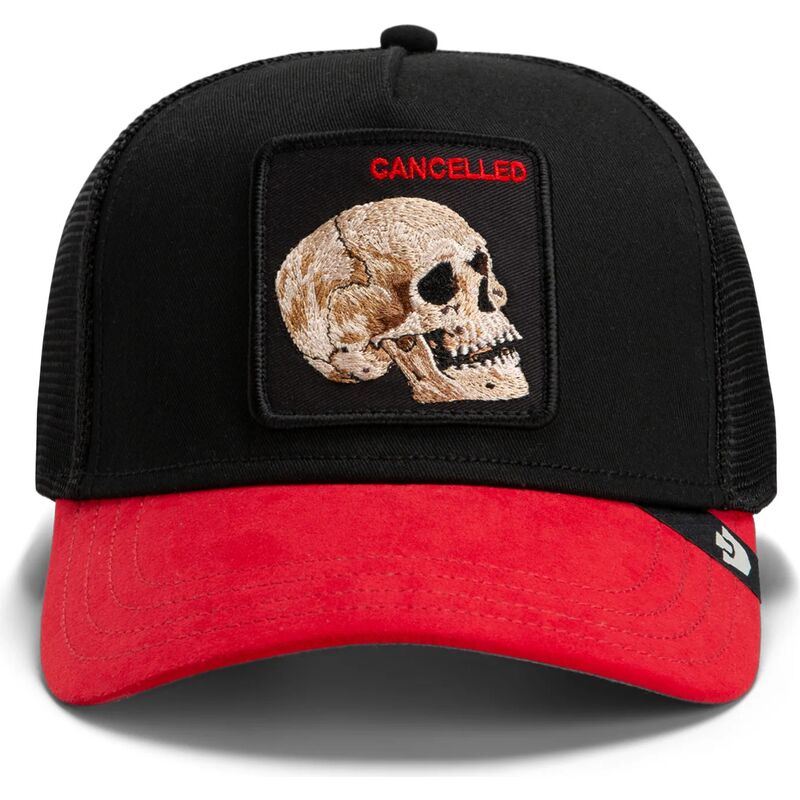 casquette-trucker-noire-et-rouge-crane-cancelled-skull-trucker-microsuede-the-farm-goorin-bros