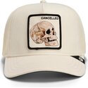 casquette-trucker-beige-crane-suede-cancelled-skull-microsuede-the-farm-goorin-bros