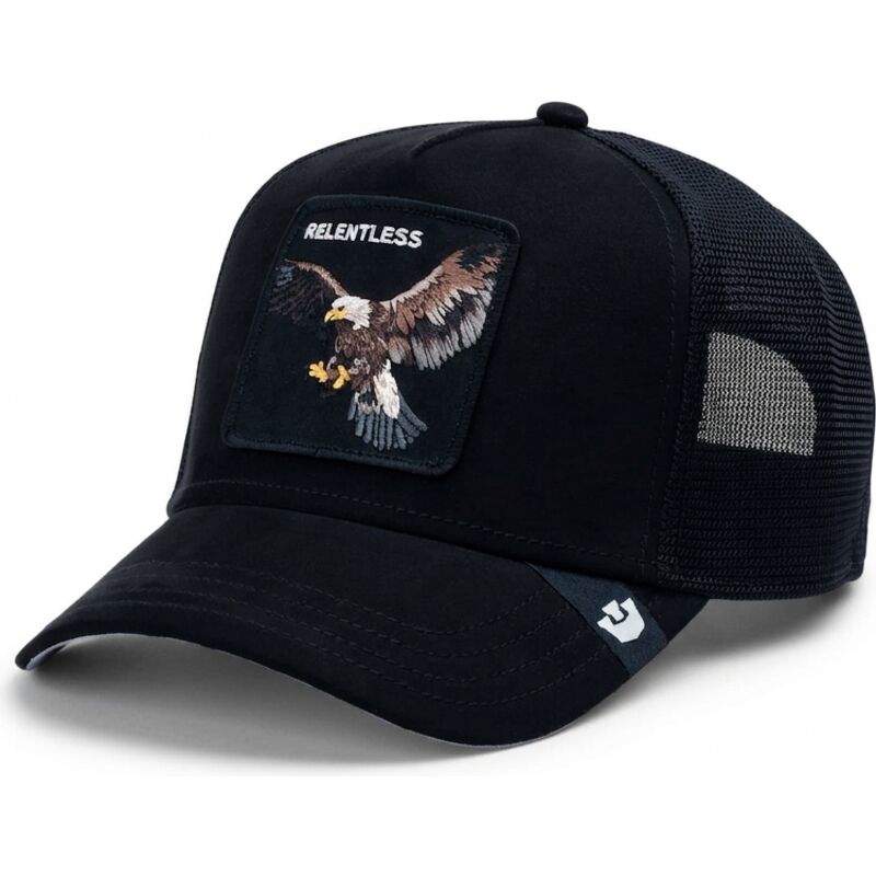 casquette-trucker-noire-aigle-suede-relentless-eagle-microsuede-the-farm-goorin-bros casquette-trucker-noire-aigle-suede-relentless-eagle-microsuede-the-farm-goorin-bros