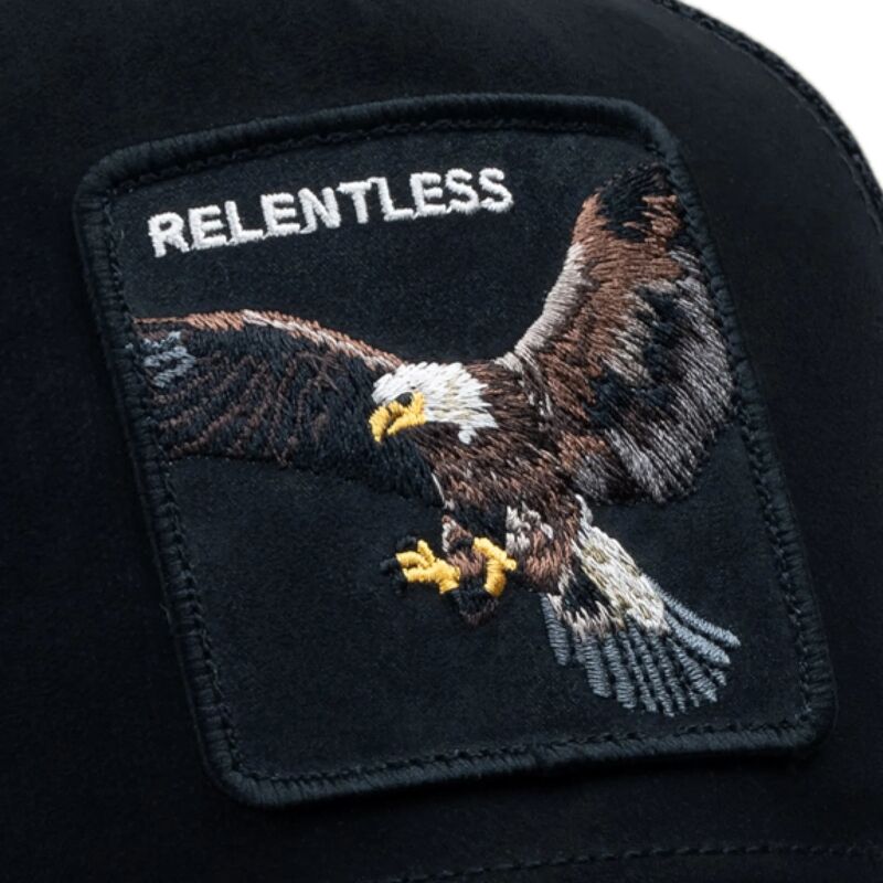 casquette-trucker-noire-aigle-suede-relentless-eagle-microsuede-the-farm-goorin-bros casquette-trucker-noire-aigle-suede-relentless-eagle-microsuede-the-farm-goorin-bros
