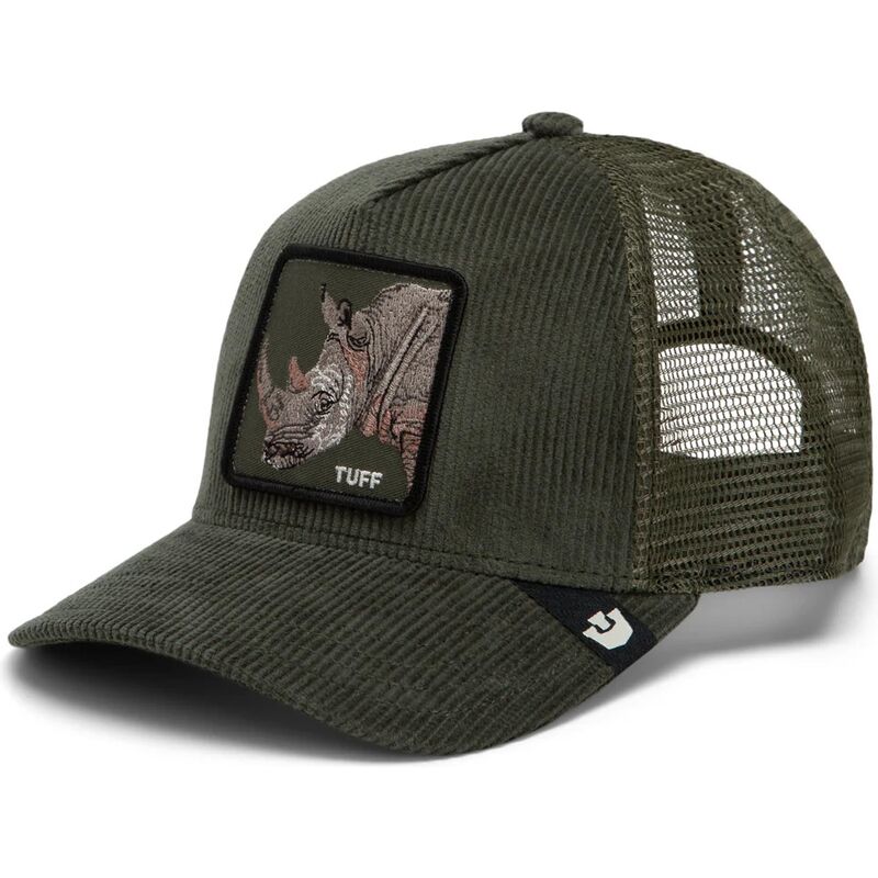 casquette-trucker-verte-rhinoceros-corduroy-tuff-ridgeline-the-farm-goorin-bros