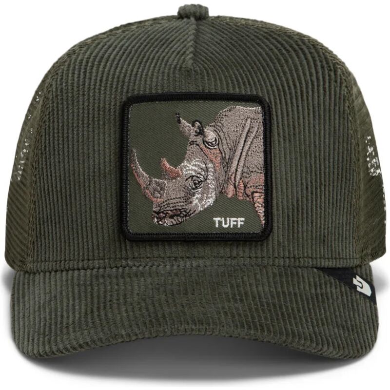 casquette-trucker-verte-rhinoceros-corduroy-tuff-ridgeline-the-farm-goorin-bros