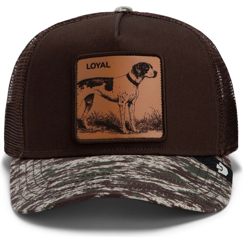 goorin-bros-engraved-dog-camo-glitch-the-farm-brown-and-camouflage-trucker-hat goorin-bros-engraved-dog-camo-glitch-the-farm-brown-and-camouflage-trucker-hat