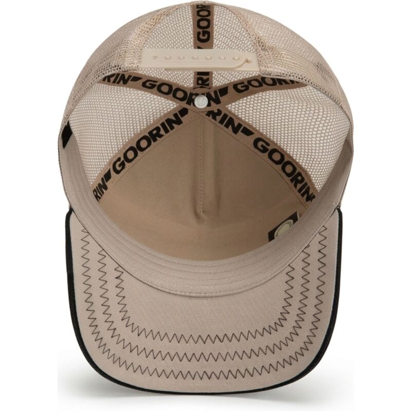 goorin-bros-scorpion-wanted-rocker-denim-after-dark-the-farm-black-and-beige-trucker-hat goorin-bros-scorpion-wanted-rocker-denim-after-dark-the-farm-black-and-beige-trucker-hat