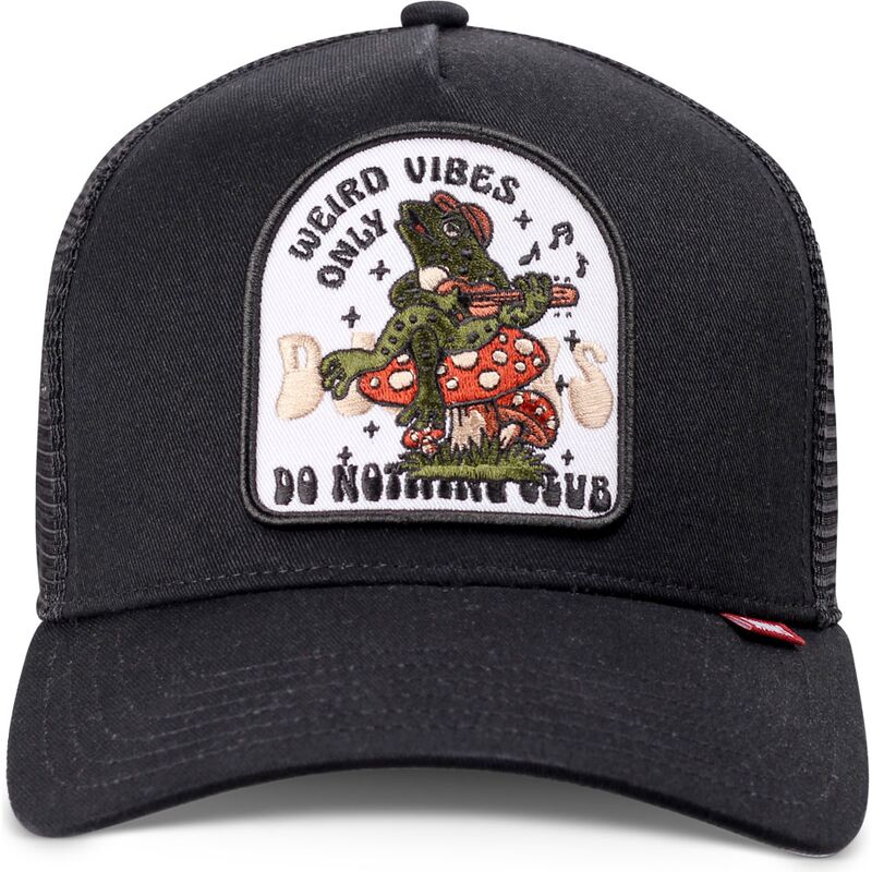 casquette-trucker-noire-hft-do-nothing-club-weird-vibes-frog-djinns
