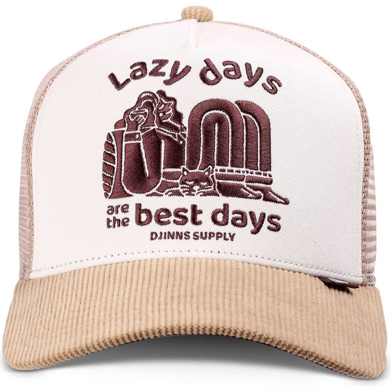djinns-hft-lazy-days-khaki-and-white-trucker-hat